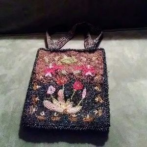 Beaded purse